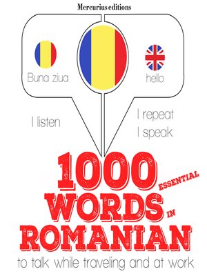 cover image of 1000 essential words in Romanian